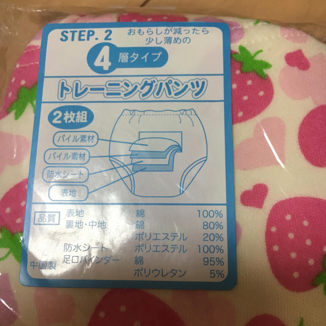 西松屋(ニシマツヤ)の新品 トレーニングパンツ キッズ/ベビー/マタニティのおむつ/トイレ用品(トレーニングパンツ)の商品写真