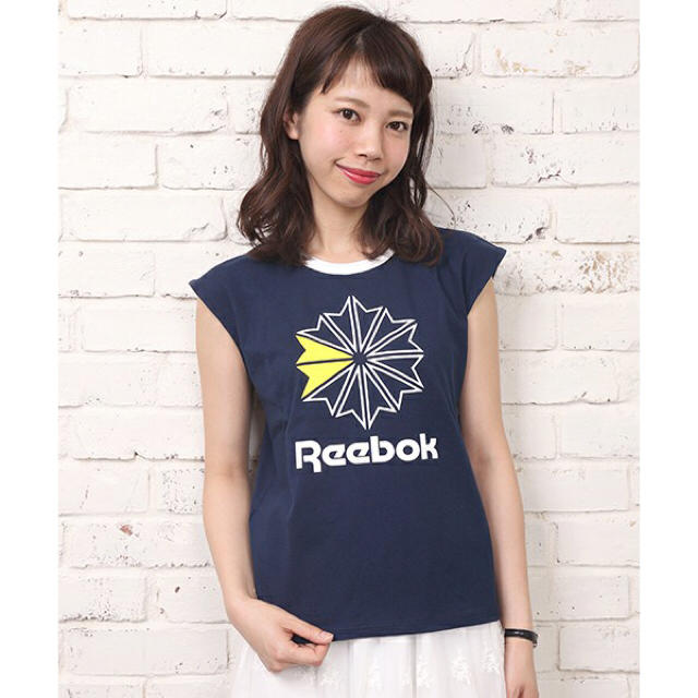 Kastane(カスタネ)のkastane reebokコラボTシャツ＊ レディースのトップス(Tシャツ(半袖/袖なし))の商品写真