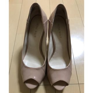 ナインウエスト(NINE WEST)のNINE WEST  エナメル 靴 レディース(ハイヒール/パンプス)