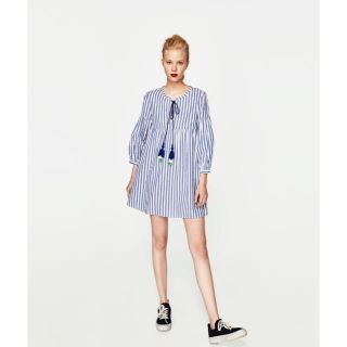 ザラ(ZARA)のZARAワンピース(ミニワンピース)