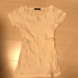 マウジー(moussy)のマウジー Ｔシャツ ポケット付き ホワイト(Tシャツ(半袖/袖なし))