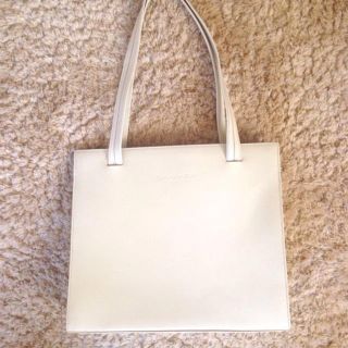 アクネ(ACNE)のCARVEN♡スクエアトートwhite(トートバッグ)