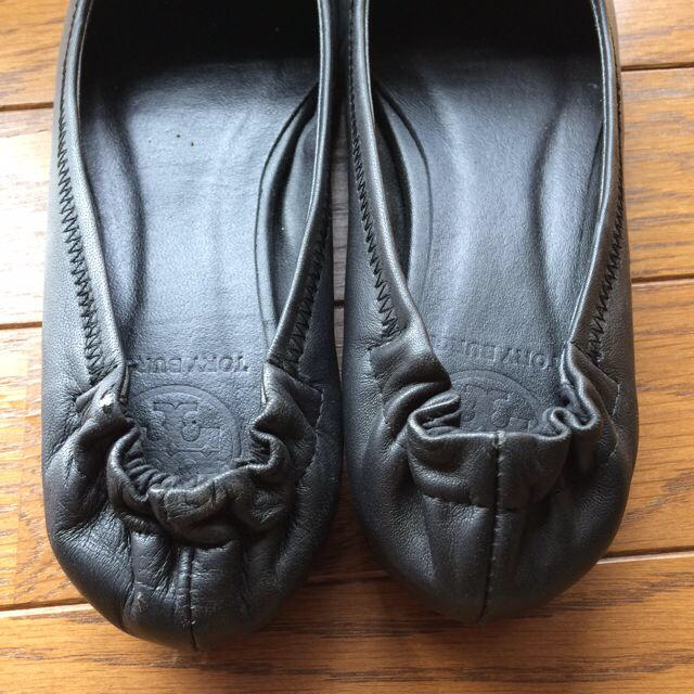 ペタンコパンプス☆ブラック レディースの靴/シューズ(ハイヒール/パンプス)の商品写真
