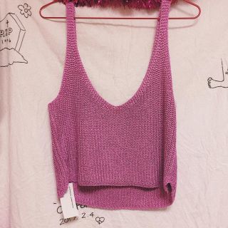 アメリカンアパレル(American Apparel)のAmerican apparel グリッタータンク(タンクトップ)