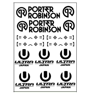 ULTRA JAPAN タトゥーシール Porter Robinson 02(その他)