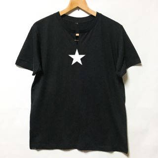 ロンハーマン(Ron Herman)のライズリヴァレンス ヘンリーネック スターⅡ Tシャツ blk(Tシャツ/カットソー(半袖/袖なし))