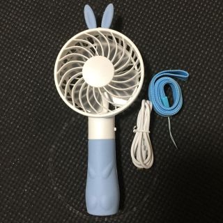 新品❤️大人気かわいいミニ扇風機(扇風機)