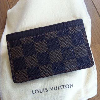 ルイヴィトン(LOUIS VUITTON)のヴィトン ダミエ  カードケース(名刺入れ/定期入れ)