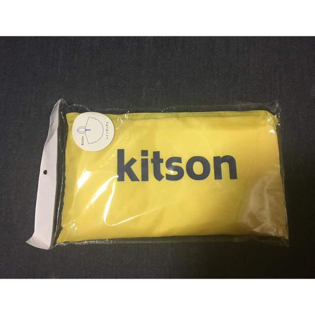 KITSON(キットソン)のkitson レインポンチョ 未使用 レディースのファッション小物(レインコート)の商品写真