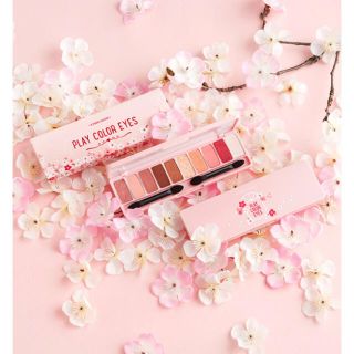 エチュードハウス(ETUDE HOUSE)の新品未使用 Etudehouse☆プレイカラーアイズ☆チェリーブロッサム(アイシャドウ)