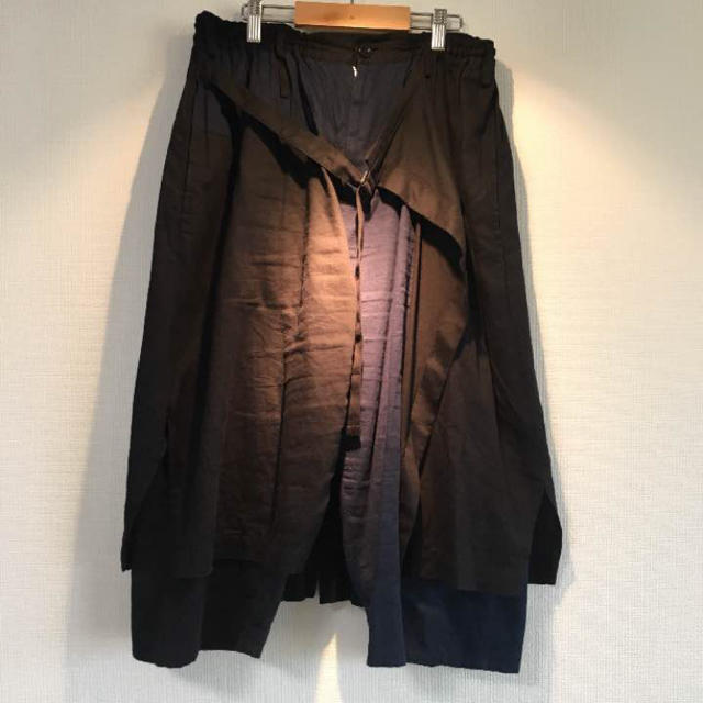Yohji Yamamoto(ヨウジヤマモト)のヨウジヤマモト groundY メンズのパンツ(ショートパンツ)の商品写真