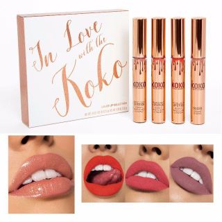 カイリーコスメティックス(Kylie Cosmetics)の新作・完売品】カイリー&クロエ限定コラボ/リップ4本セット(リップグロス)