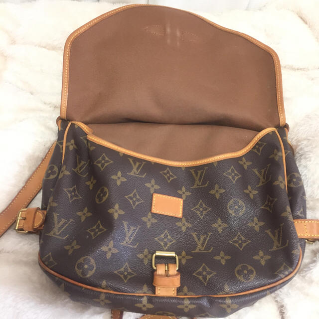 ルイヴィトン LV ショルダーバッグ ソミュール モノグラム