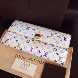 ルイヴィトン(LOUIS VUITTON)の美品♡ルイヴィトン マルチカラー 長財布(財布)