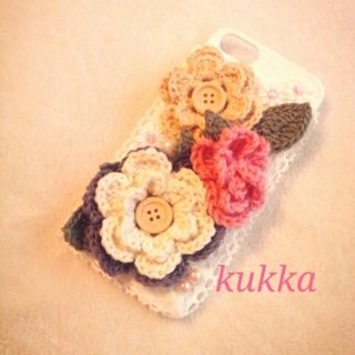 お花畑iPhone5カバー♡2(モバイルケース/カバー)