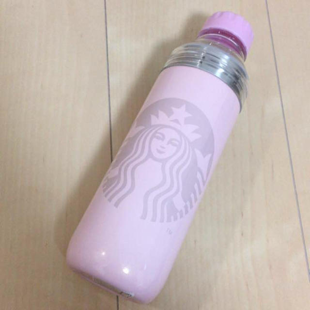 Starbucks Coffee - スタバ 韓国 サマーピンクレナウォーターボトルの