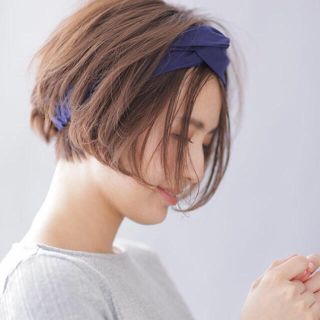 ナノユニバース(nano・universe)の人気完売品  ターバン 未使用品 (ヘアバンド)