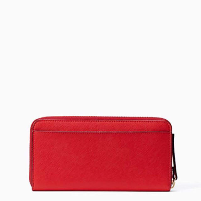 ☆新品未使用品☆ケイトスペード レザー 長財布 レッド♪ ☆新品未使用品☆ケイトスペード レザー 長財布 レッド♪
