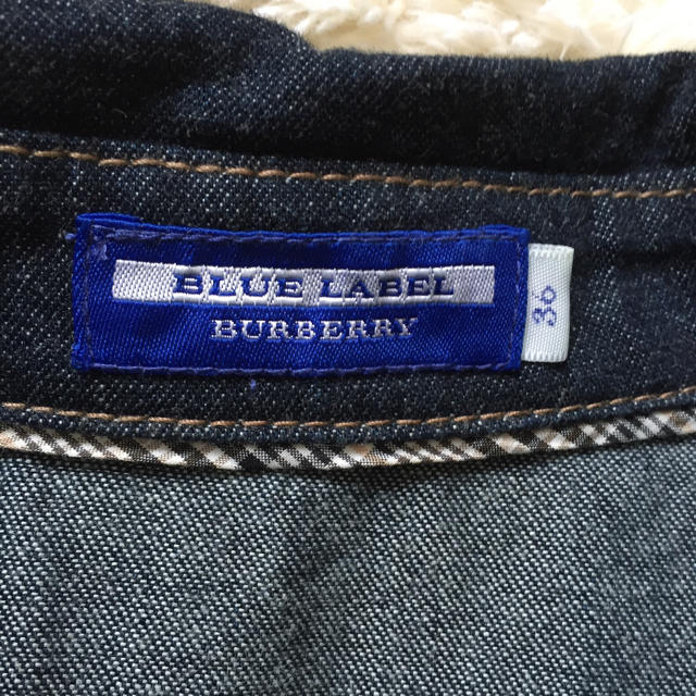 BURBERRY(バーバリー)のBURBERRY BLUE LABEL♡デニムワンピース レディースのワンピース(ひざ丈ワンピース)の商品写真