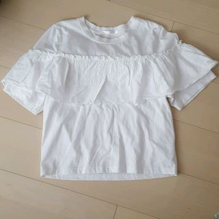 レトロガール(RETRO GIRL)のレトロガール　胸フリルTシャツ(Tシャツ(半袖/袖なし))