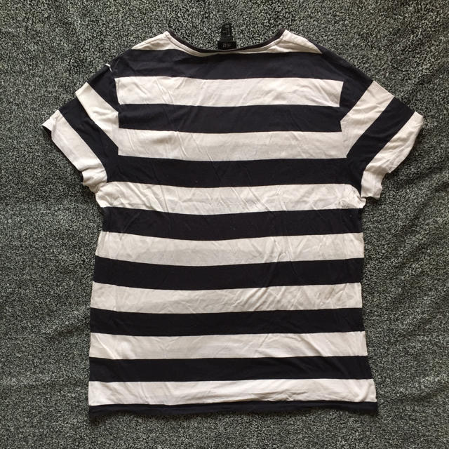 H&M(エイチアンドエム)の【H&M】ボーダーTシャツ メンズのトップス(Tシャツ/カットソー(半袖/袖なし))の商品写真