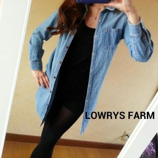 ローリーズファーム(LOWRYS FARM)のLOWRYSFARM■デニムシャツ(シャツ/ブラウス(長袖/七分))