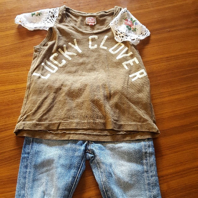 DENIM DUNGAREE(デニムダンガリー)のデニム&ダンガリー　DD　size100 キッズ/ベビー/マタニティのキッズ服女の子用(90cm~)(Tシャツ/カットソー)の商品写真