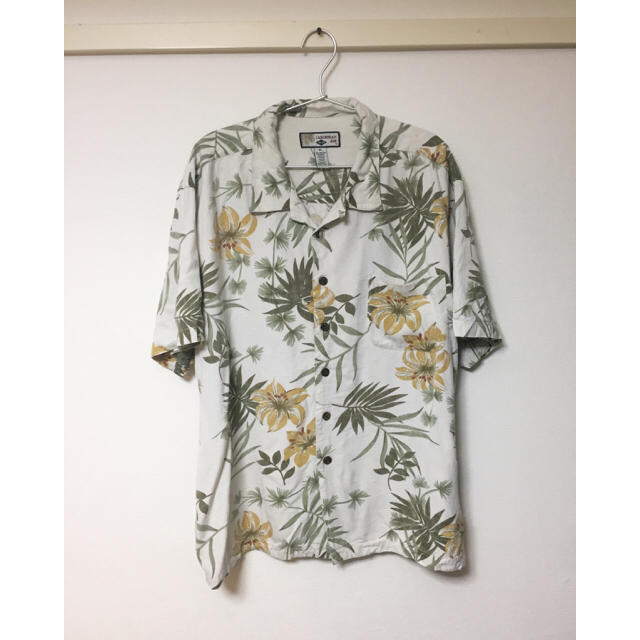 COMME des GARCONS(コムデギャルソン)の【USED】希少 off white rayon big aloha shirt メンズのトップス(シャツ)の商品写真