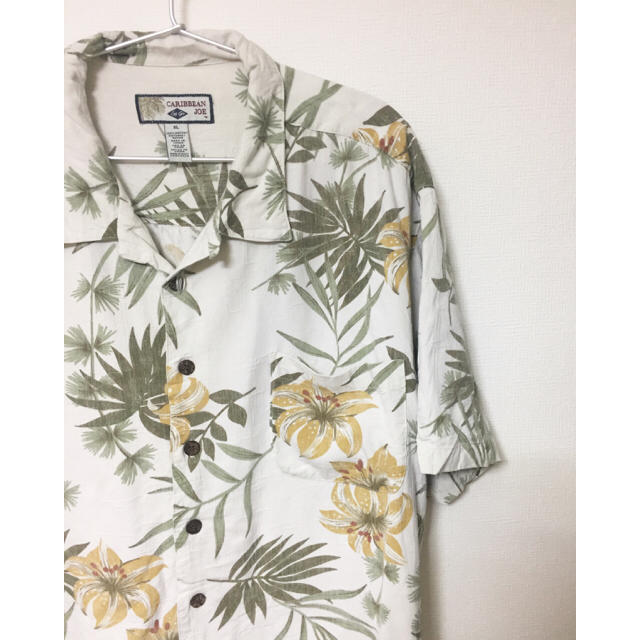 COMME des GARCONS(コムデギャルソン)の【USED】希少 off white rayon big aloha shirt メンズのトップス(シャツ)の商品写真