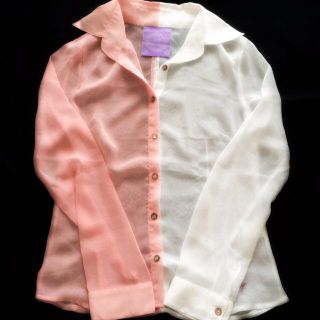 レディー(Rady)のPink×White シャツ(シャツ/ブラウス(長袖/七分))