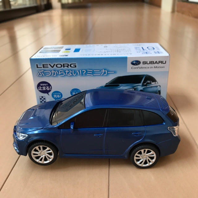 スバル(スバル)の【あんちゃん様専用】新品★SUBARUレヴォーグ ミニカー（青色）  エンタメ/ホビーのおもちゃ/ぬいぐるみ(ミニカー)の商品写真