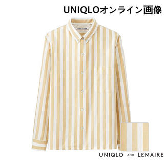 ユニクロ(UNIQLO)のUNIQLO×ルメール メンズオックスフォードストライプシャツ(シャツ)
