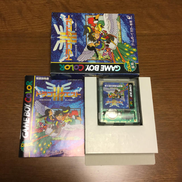 SQUARE ENIX(スクウェアエニックス)のGBC ドラゴンクエストIII エンタメ/ホビーのゲームソフト/ゲーム機本体(携帯用ゲームソフト)の商品写真