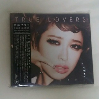 値下げ★加藤ミリヤ/TRUE　LOVERS（初回限定盤 DVD付CDアルバム）(ポップス/ロック(邦楽))