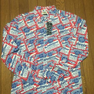 エーライフ(ALIFE)のalife×バドワイザー   総柄シャツ(シャツ)