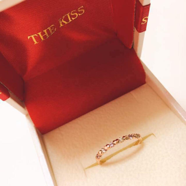 THE KISS(ザキッス)のTHE KISS K10ピンクゴールドリング レディースのアクセサリー(リング(指輪))の商品写真