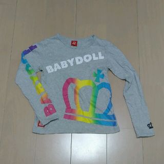 ベビードール(BABYDOLL)のﾍﾞﾋﾞｰﾄﾞｰﾙ　レインボーロゴロンＴ(Tシャツ/カットソー)