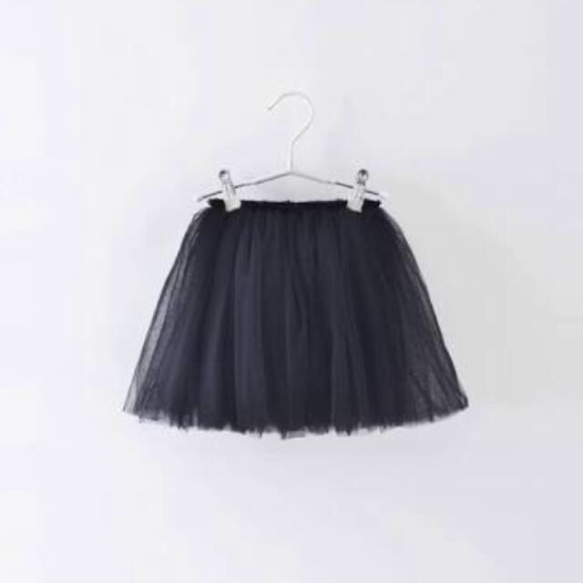 SPINNS(スピンズ)の〔美品〕 黒 チュチュスカート spins tricolour レディースのスカート(ミニスカート)の商品写真