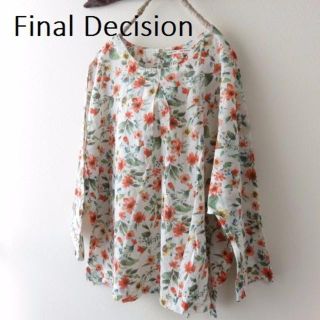 サマンサモスモス(SM2)のFinal Decision ファイナルディシジョン ガーゼドルマンシャツ(シャツ/ブラウス(長袖/七分))