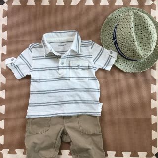 ベビーギャップ(babyGAP)の美品☆baby gap 半袖ポロシャツ/zara組曲プティマインH&Mコムサ無印(シャツ/カットソー)