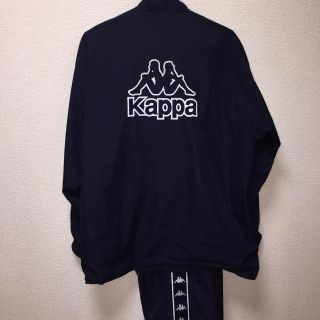 カッパ(Kappa)の上下セット 90s  KAPPA カッパ ナイロン ジャージ 縦ライン (ジャージ)