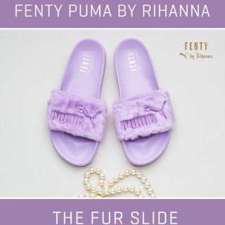 プーマ(PUMA)のPuma Fenty by Rihanna ファースライドサンダル 24cm☆(サンダル)