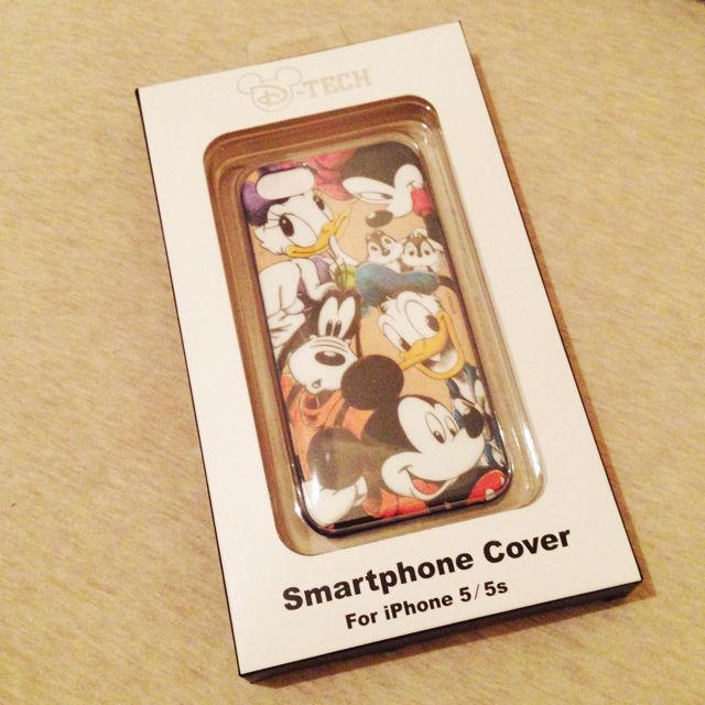 Disney(ディズニー)のディズニー iPhone5/5s カバー スマホ/家電/カメラのスマホアクセサリー(モバイルケース/カバー)の商品写真