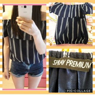 スプレイ(SpRay)のSpray Premium♡オフィシャルトップス(Tシャツ(半袖/袖なし))