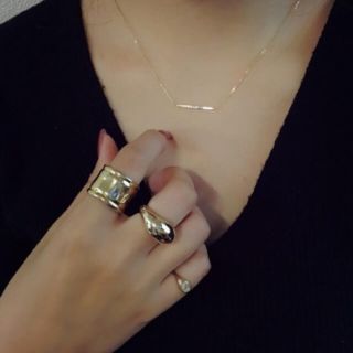 トゥデイフル(TODAYFUL)のtodayful Metal Bend Ring 　シルバー(リング(指輪))