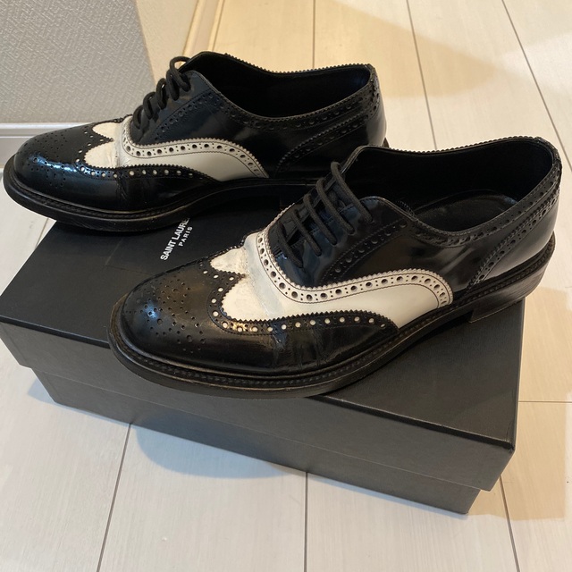 サンローラン ドレスシューズ ウイングチップ サンローラン ドレスシューズ ウイングチップ