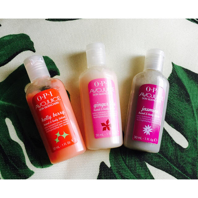 紅☆即購入OK☆様【OPI】ハンドボディ ローション 30㎖ 3本セット ハンド&ボディローション 3本セット