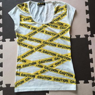 エルビーゼロスリー(LB-03)のLB-03 Tシャツ CAUTION(Tシャツ(半袖/袖なし))