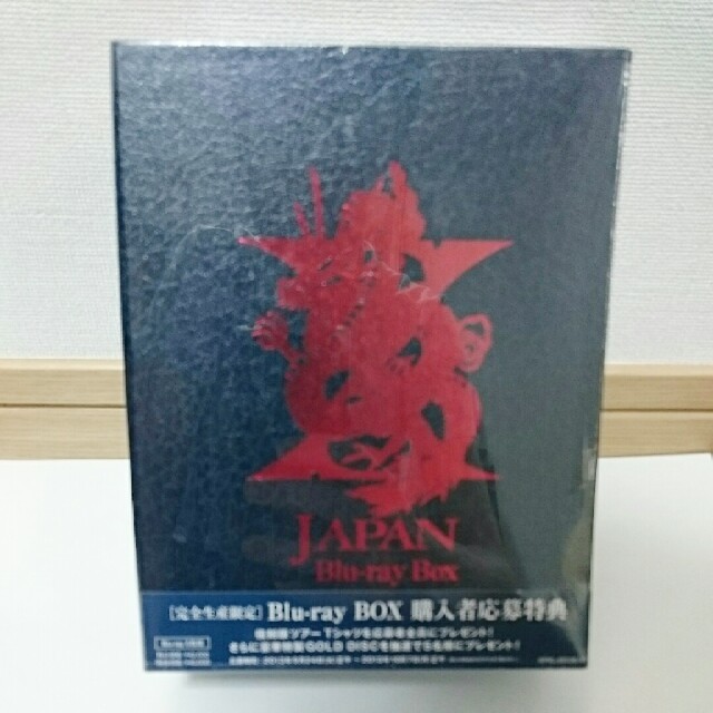 X Japan Bluray box 6枚入(未開封)