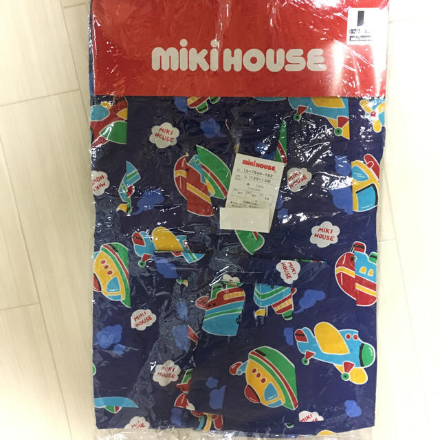 mikihouse(ミキハウス)の値下  新品未使用  ミキハウス  浴衣  男の子 キッズ/ベビー/マタニティのキッズ服男の子用(90cm~)(甚平/浴衣)の商品写真